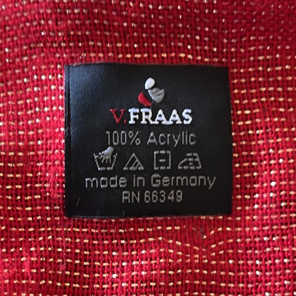 Two long colorful scarves with a touch of silver. Lightweight, crosses seasons. - Picture 9 of 9